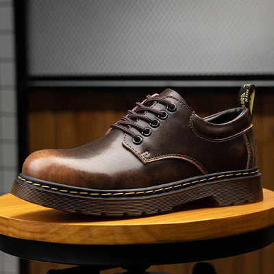 Onyx™ Oxford Boots | Orthopedic Leather Shoes for Timeless Comfort