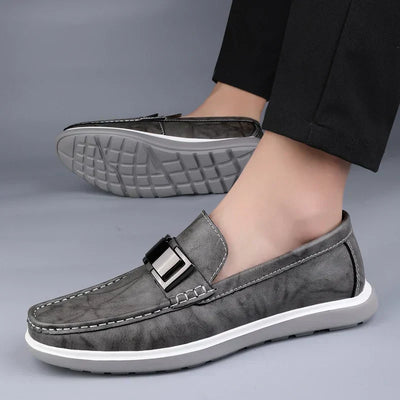 Premium Leather Slip-On Shoes