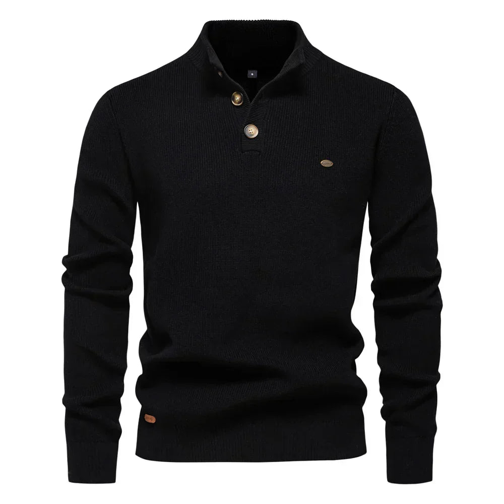 Colt | Classic Quarter-Button Sweater