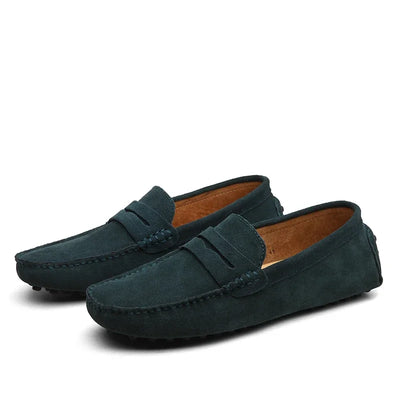 Relaxed Suede Slip-On Shoes