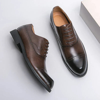 Marcel Formal Dress Shoes | Orthopedic Leather Shoes for Timeless Comfort