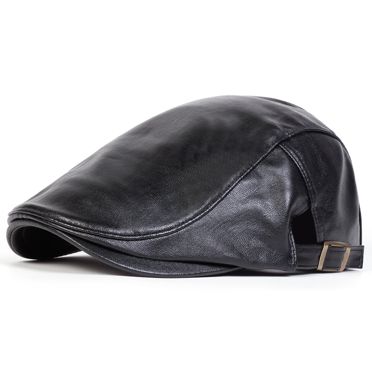 Classic Leather Driving Cap