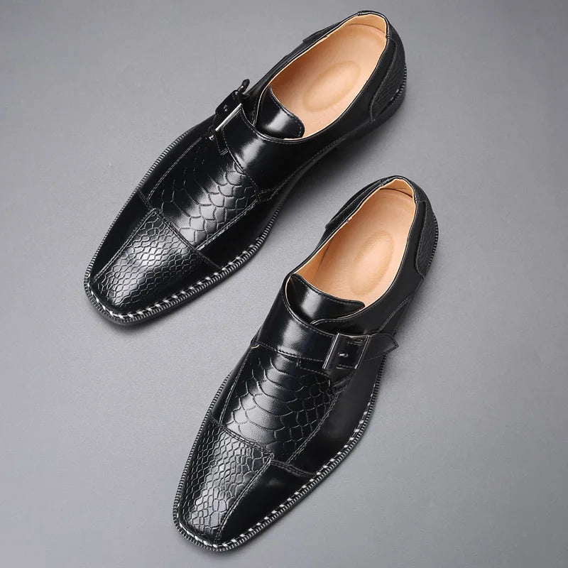 Leonard | Monarch Buckle Shoes