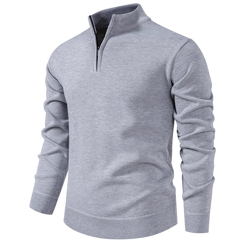 Griffin | Classic Half-Zip Sweater