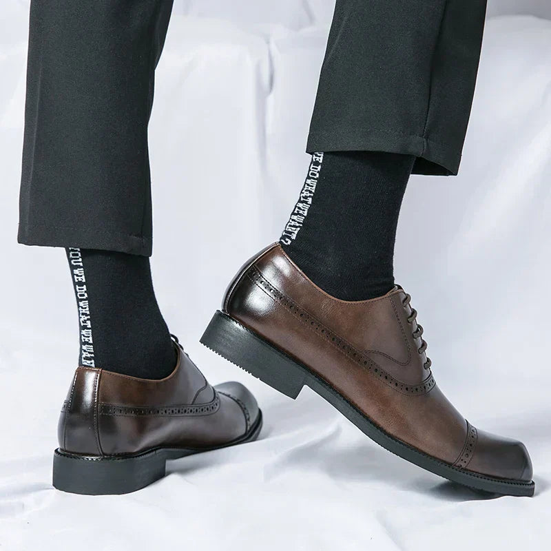 Marcel Formal Dress Shoes | Orthopedic Leather Shoes for Timeless Comfort