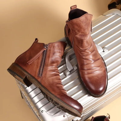 Owens™ | Leather Chelsea Boots | Handcrafted Shoes