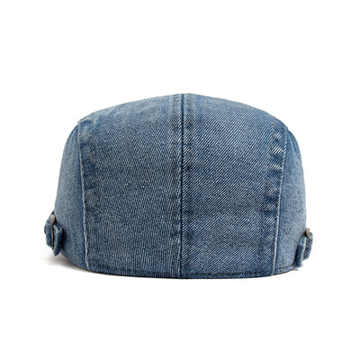 Distressed Stonewash Denim Hat