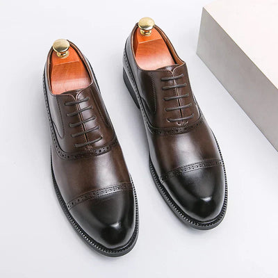 Marcel Formal Dress Shoes | Orthopedic Leather Shoes for Timeless Comfort