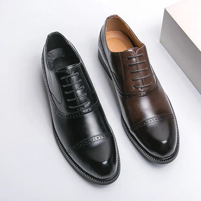 Marcel Formal Dress Shoes | Orthopedic Leather Shoes for Timeless Comfort