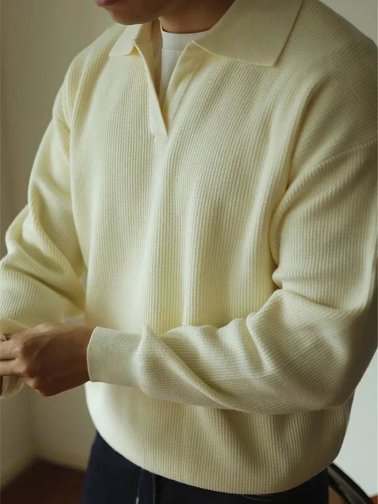 Merritt | Polo Knit Sweater
