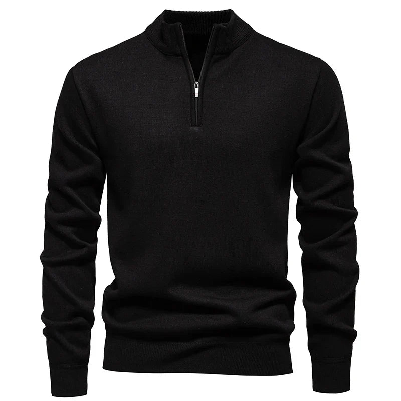 Griffin | Classic Half-Zip Sweater