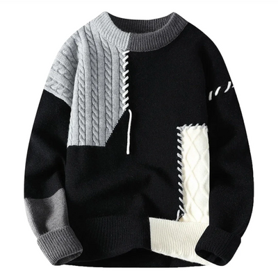Marshall | Artisan Patchwork Sweater