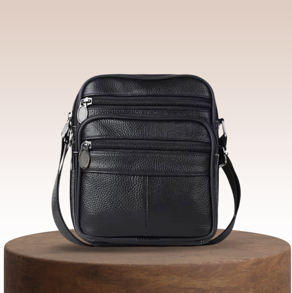 Griffin | Men's Leather Crossbody Business Bag