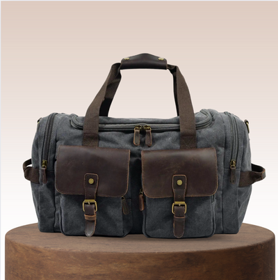 Harlan | Retro Canvas Weekend Travel Bag