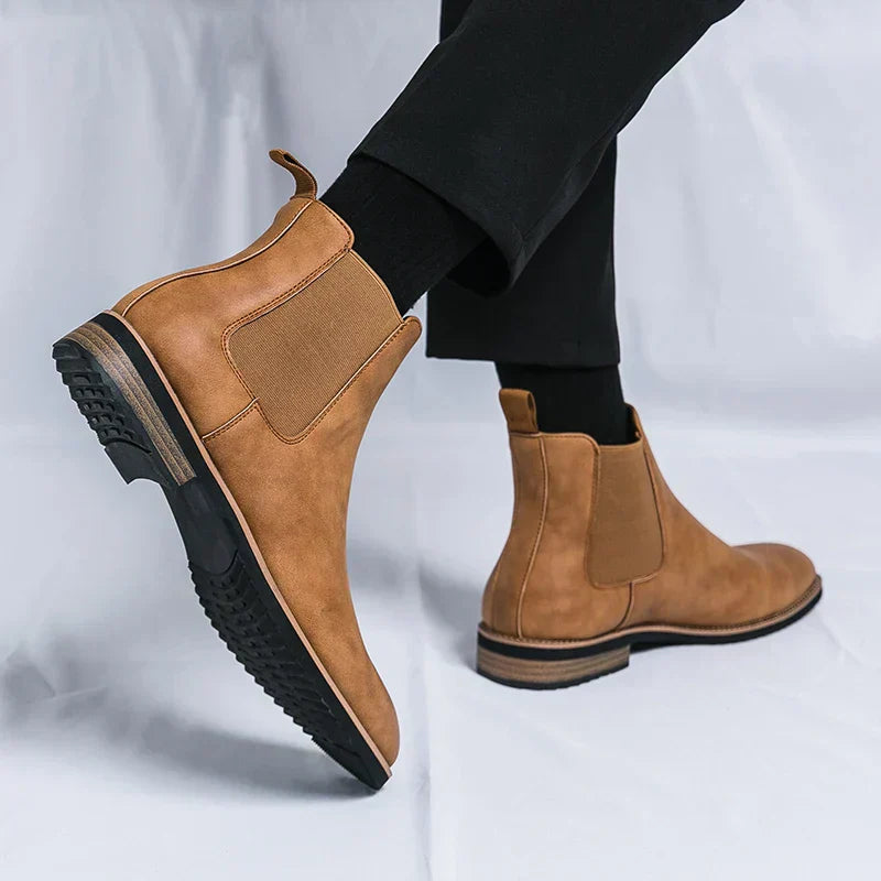Kayden™ | Leather Chelsea Boots | Handcrafted Shoes
