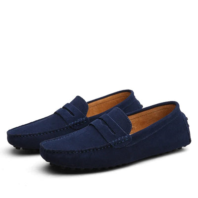 Relaxed Suede Slip-On Shoes
