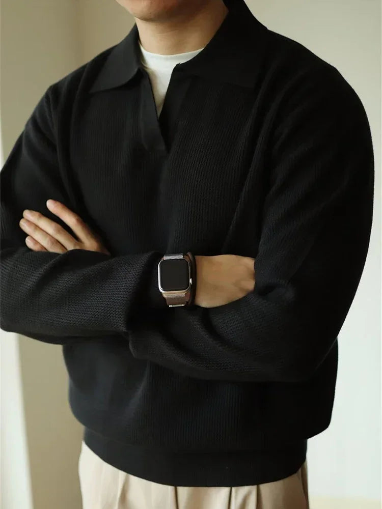 Merritt | Polo Knit Sweater