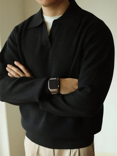 Merritt | Polo Knit Sweater