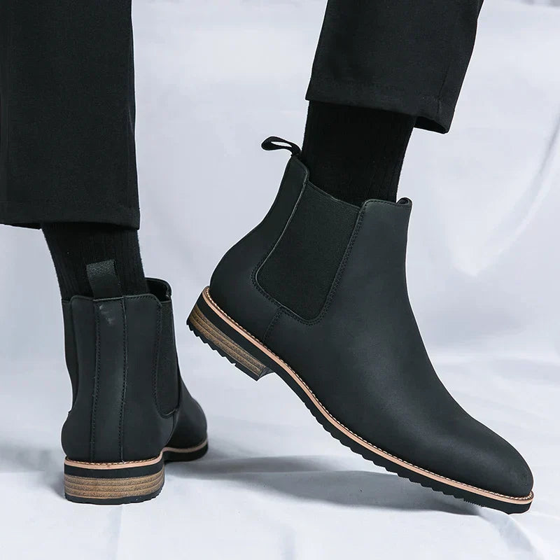 Kayden™ | Leather Chelsea Boots | Handcrafted Shoes