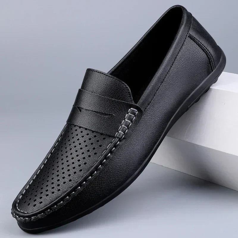 Timeless Italian Leather Loafers