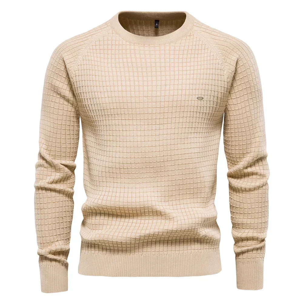 Declan | Waffle Knit Sweater