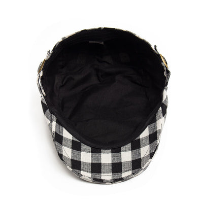 Vichy Patterned Cap