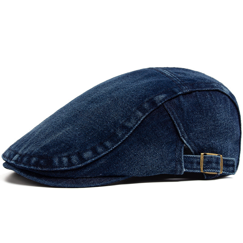 Distressed Stonewash Denim Hat