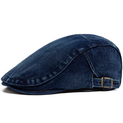 Distressed Stonewash Denim Hat