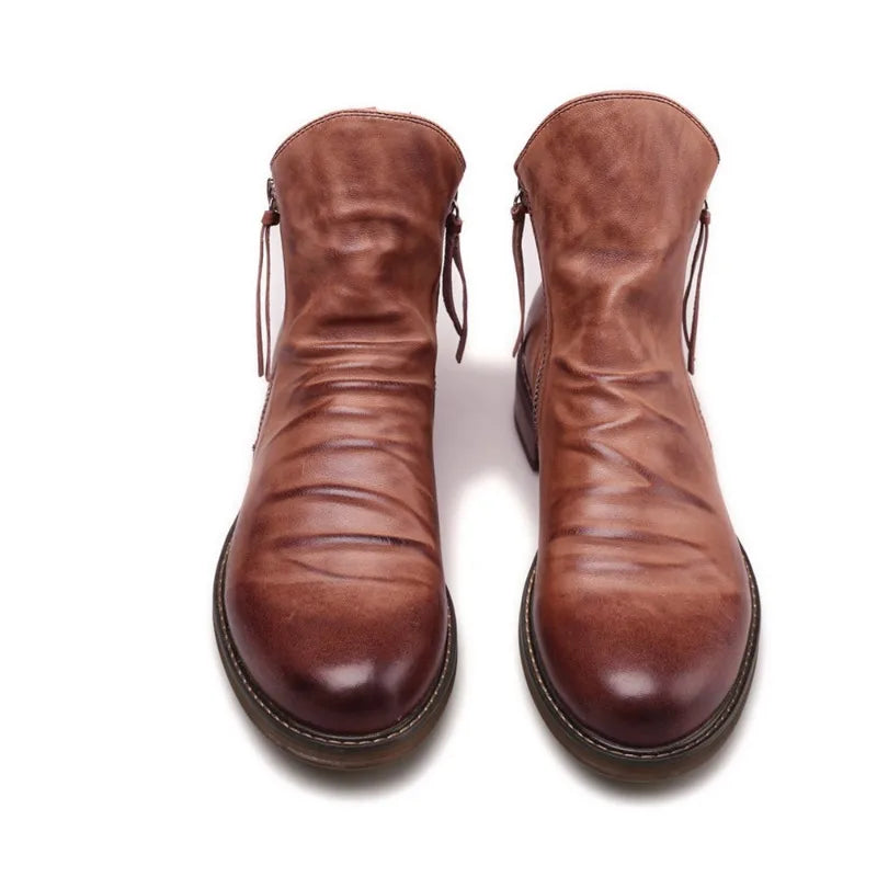 Owens™ | Leather Chelsea Boots | Handcrafted Shoes