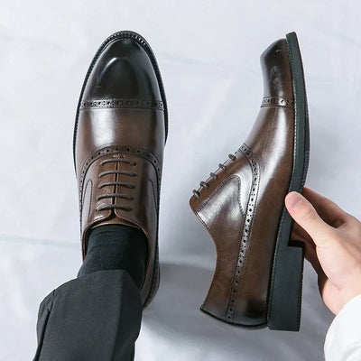 Marcel Formal Dress Shoes | Orthopedic Leather Shoes for Timeless Comfort