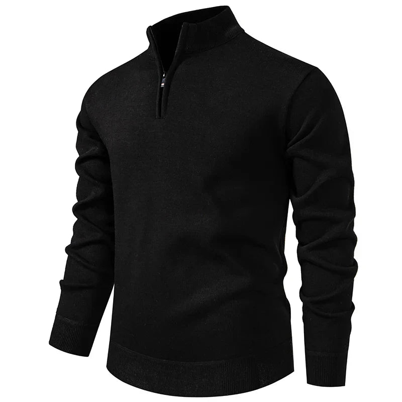 Griffin | Classic Half-Zip Sweater