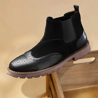 Hudson | Camden Wingtip Chelsea Boots