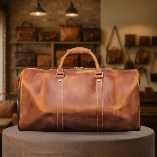 Callahan | Luxury Leather Travel Duffel