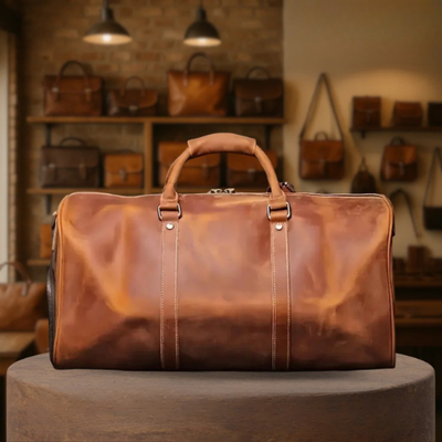 Callahan | Luxury Leather Travel Duffel