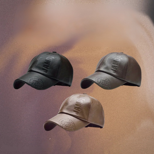 Daniel | Classic Leather-Style Baseball Cap for Men