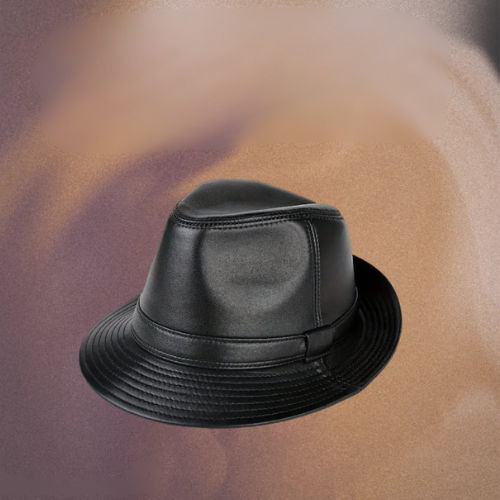 Timothy | Classic Leather Fedora Hat