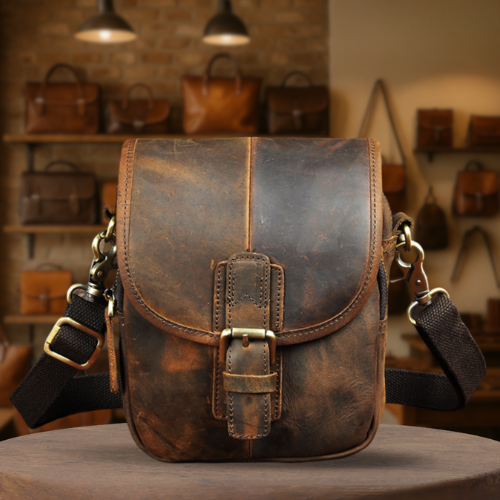 Damon | Authentic Leather Men's Shoulder Bag