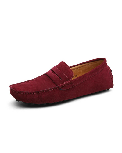 Relaxed Suede Slip-On Shoes