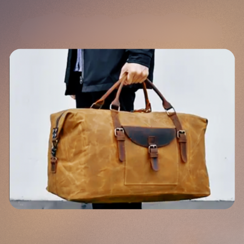 Leo | Chic Leather Travel Collection | Duffel Bag