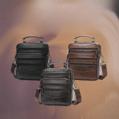 Logan | Men's Retro Leather Crossbody Bag
