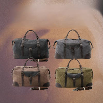 Francis | Classic Rugged Leather Duffel Bag