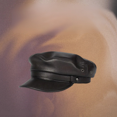 Arthur | Leather Fiddler Hat