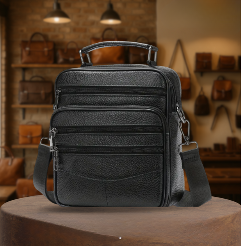Logan | Men's Retro Leather Crossbody Bag