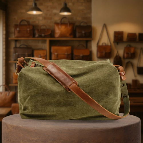 Camden | Classic Heritage Canvas Duffle Bag