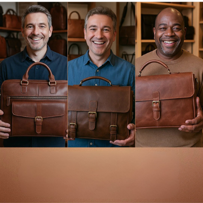 Rafael Leather Weekend Duffel Bag