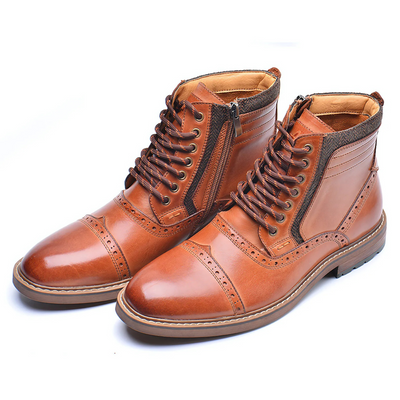 Hudson | Heritage Wingtip Boots
