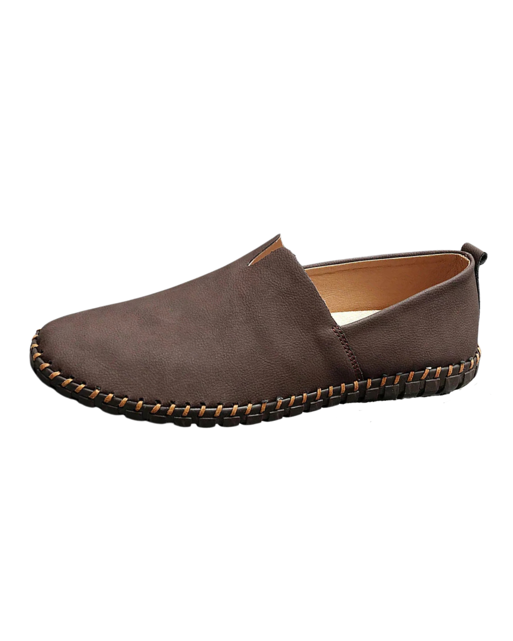 Santorini Leather Slip-On Shoes
