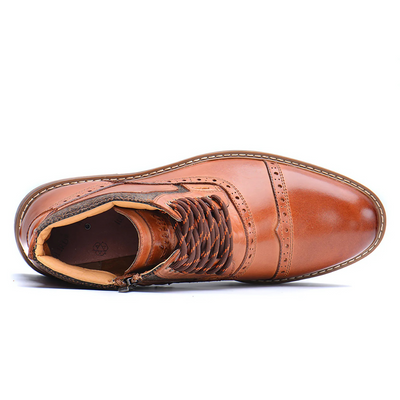 Hudson | Heritage Wingtip Boots