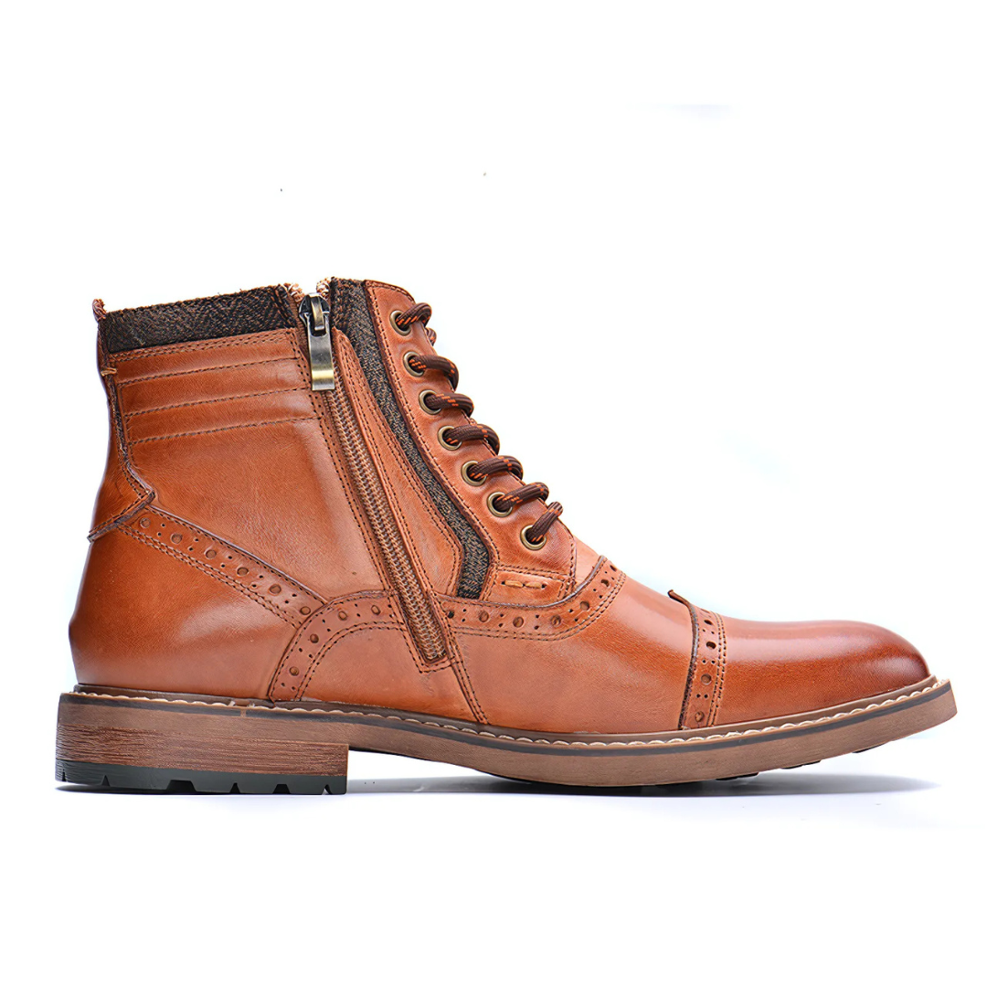 Hudson | Heritage Wingtip Boots