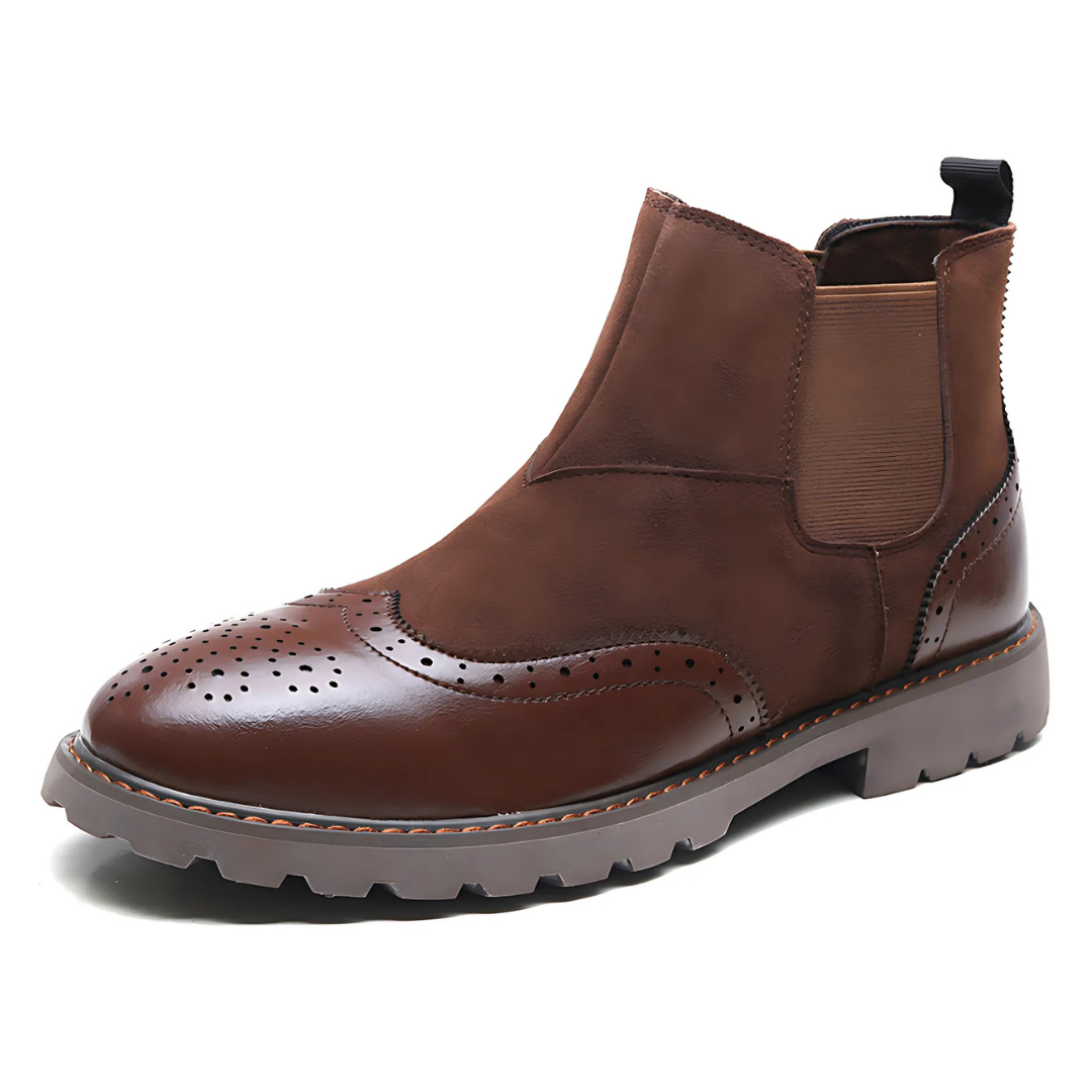 Hudson | Camden Wingtip Chelsea Boots